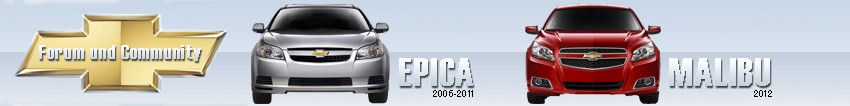 Chevrolet Epica, Malibu & Captiva Forum